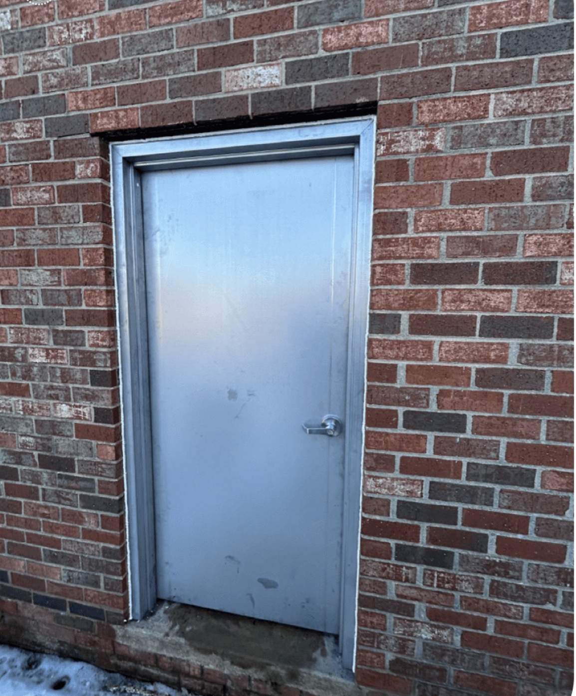Basement with custom kitchenette and wood countertops